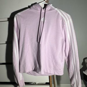 Light purple adidas hoodie